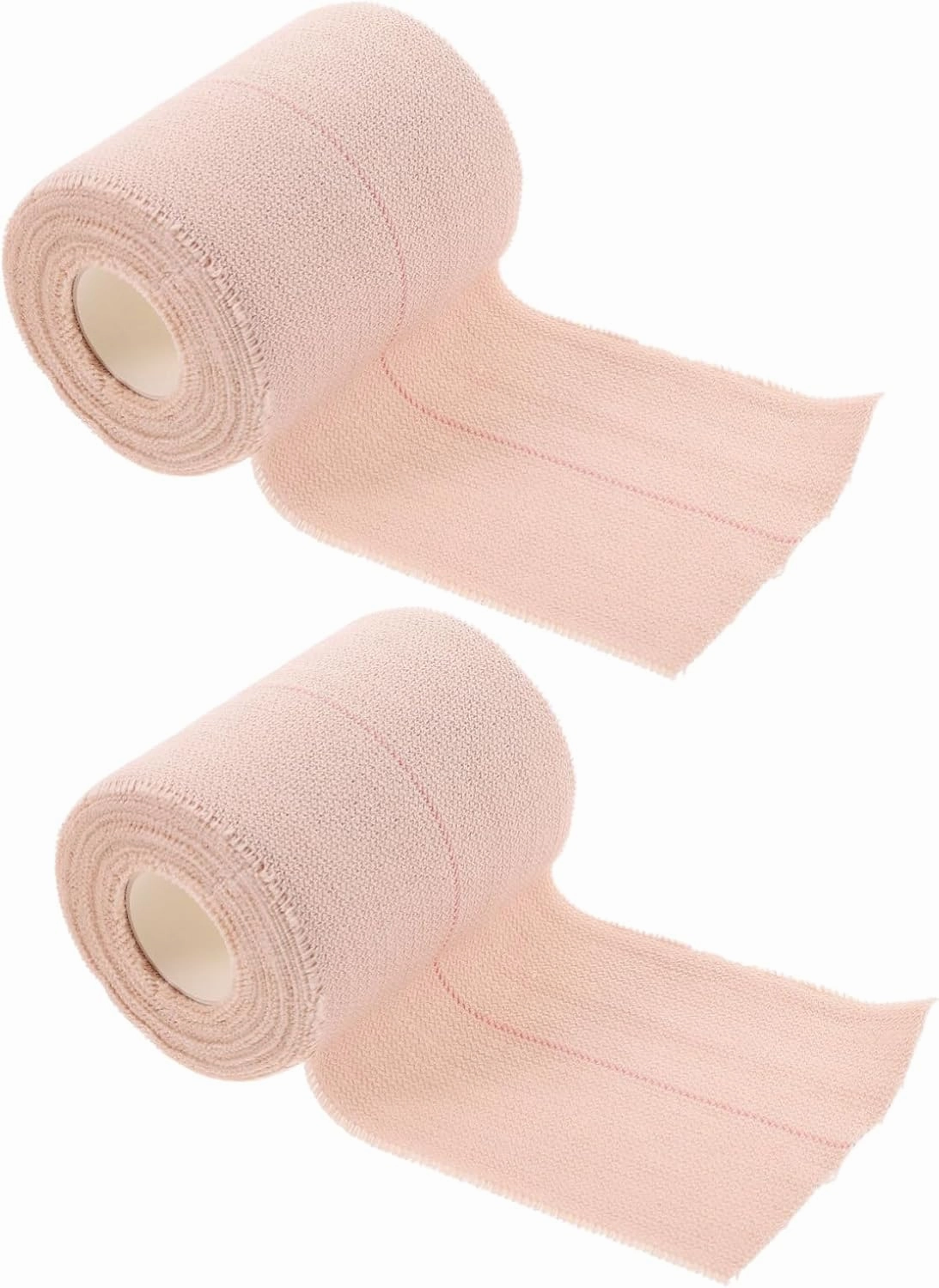 10rolls Elastic Adhesive Sports Wrap Bandages Breathable Portable for Lightweight Support Easy Use for Injuries Swelling First Aid