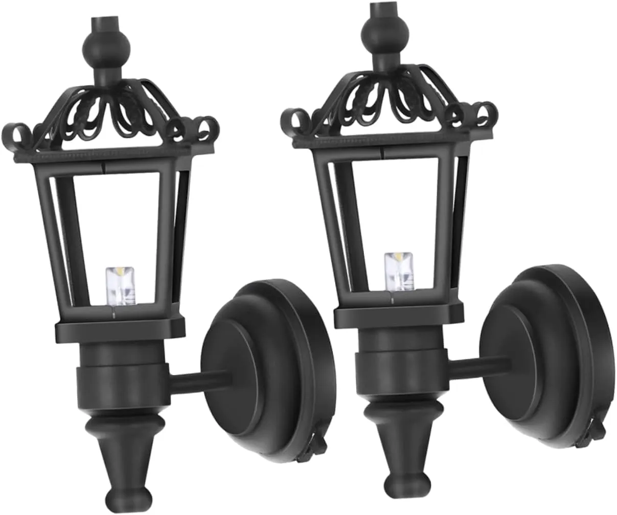 1:12 Scale Miniature Wall Lamps Dollhouse Accessories for Boys and Girls' Imaginations