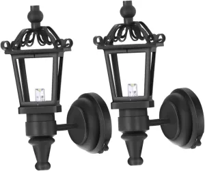 1:12 Scale Miniature Wall Lamps Dollhouse Accessories for Boys and Girls' Imaginations
