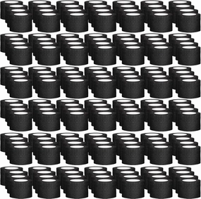 120 Pack Black Self Adhesive Bandage Wrap Bulk 2 Inch x 5 Yards Cohesive Bandage,Vet Wrap Breathable Elastic Self-Adherent Tape for Stretch Athletic Sports Wrist Ankle Dogs Pet Vet Wrap