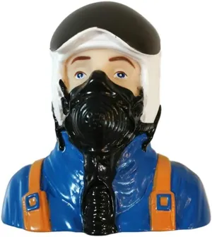 1/6 Pilot Figures Hand Painted for RC Airplanes Model Plane Aircraft Warbird Sport Jet Car Boat Drone Toy Driver