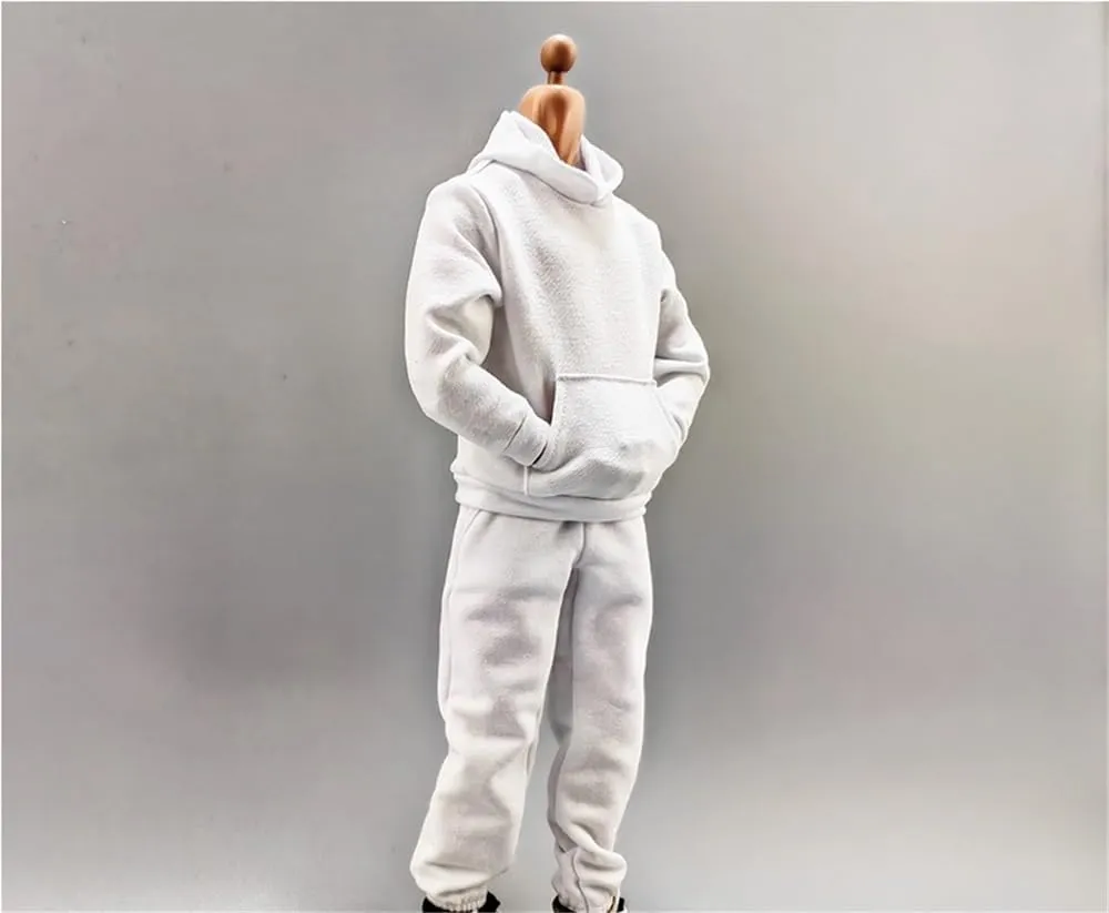 1/6 Scale Male,Figure Doll Clothes Hoodie Shirt Trousers Costume for 12" Male Soldier Action Figure Doll
