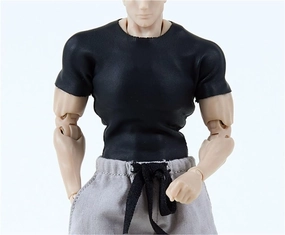 1/12 Scale Male Clothes,Figure Doll Clothes Short Sleeved T Shirt Costume for 6" Male Soldier Action Figure Doll