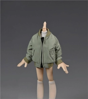 1/12 Scale Male Soldier Model Figure Doll Clothes Jackets Casual Windbreaker Coat for 6 Inch Movable Doll Action Figure Accessories Doll
