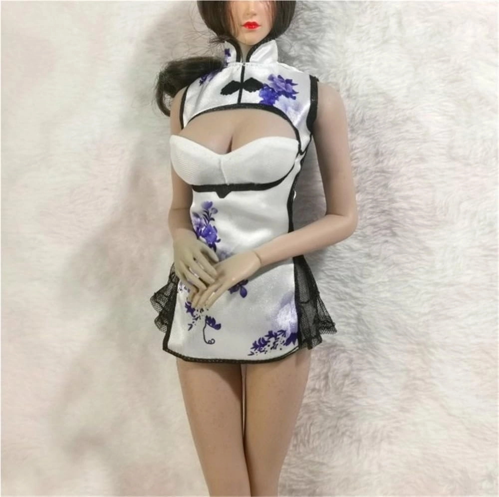 1/6 Scale Female,Figure Doll Clothes Chinese Evening Dress Cheongsam Costume for 12" Soldier Action Figure Doll
