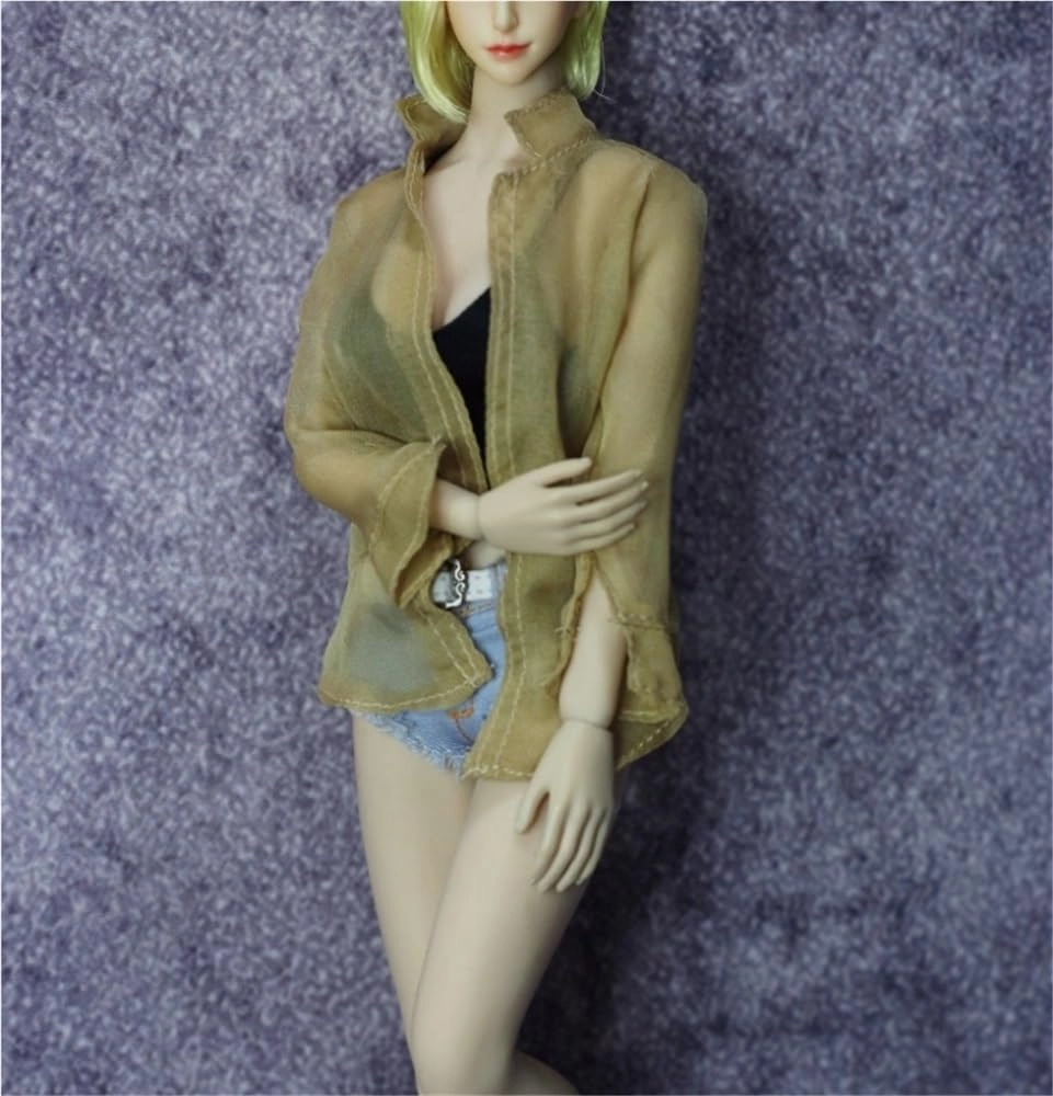 1/6 Scale Female,Figure Doll Clothes Long Sleeve Jacket Shirt Costume for 12" Soldier Action Figure Doll