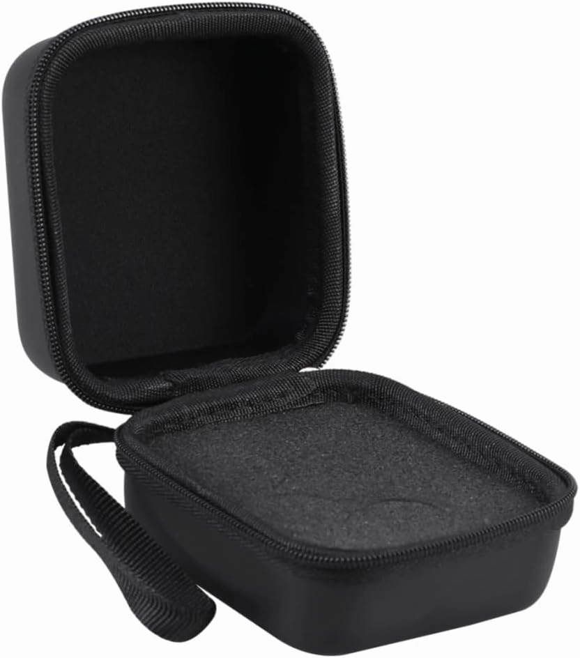 1Pc Essential Oil Storage Case Slots for Bottles Shockproof Compact Carrying Bag with Black Zipper Protection for Aromatherapy Oils the Go