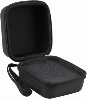 1Pc Essential Oil Storage Case Slots for Bottles Shockproof Compact Carrying Bag with Black Zipper Protection for Aromatherapy Oils the Go