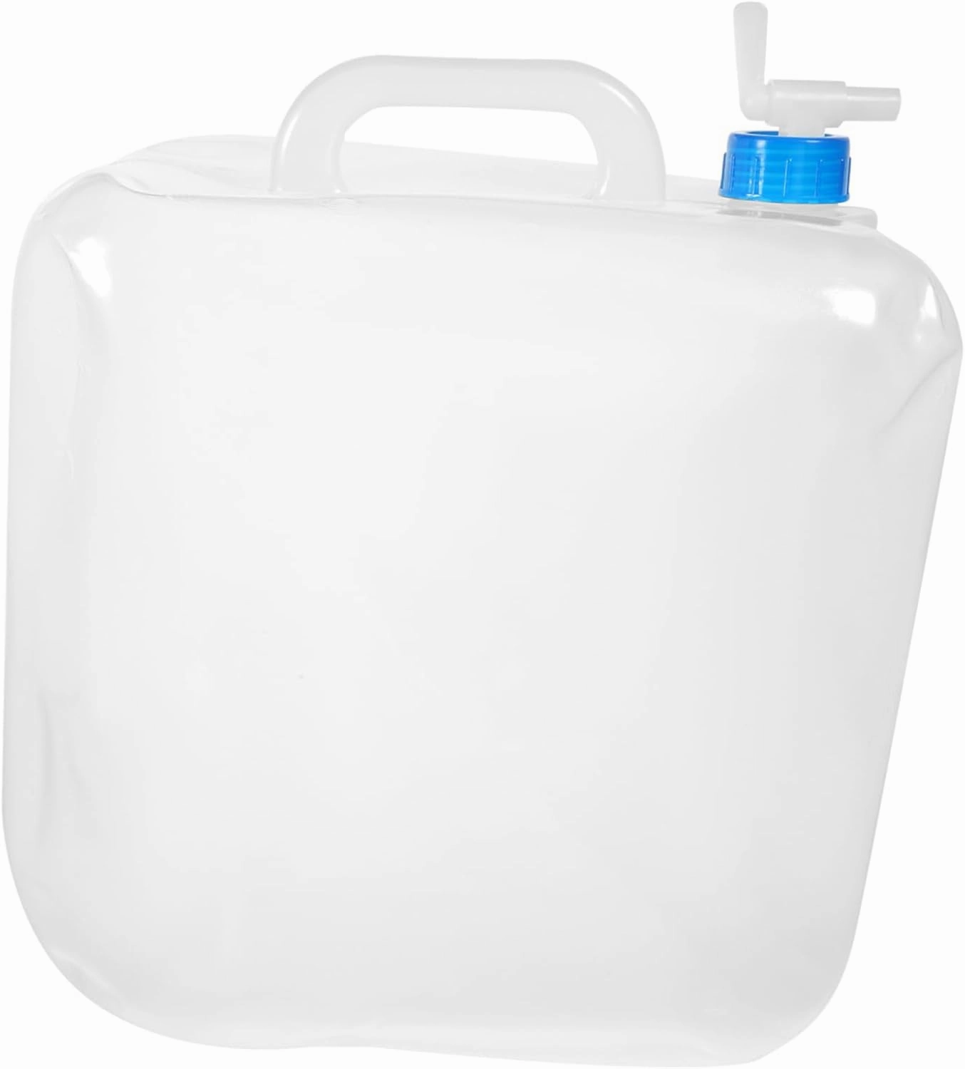 1set Camping Water Storage Bag Large Capacity Water Jug Strong Handle Portable Folding Container for Hiking Travel and Outdoor Activities