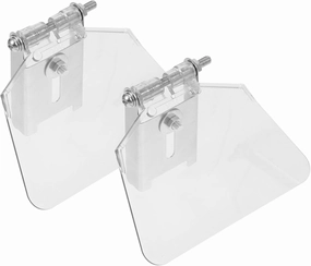 1Set Clear Eye Shield Assembly Transparent Eye Protector for Bench Use Durable Cover with Easy Installation for Tool Accessories and Work Safety