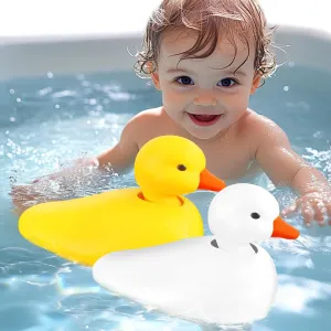 2-Pack Duck Bathtub & Pool Toys - Realistic Walking Ducks | Waterproof Baby Bath Toys, Gift for Toddler Boys & Girls