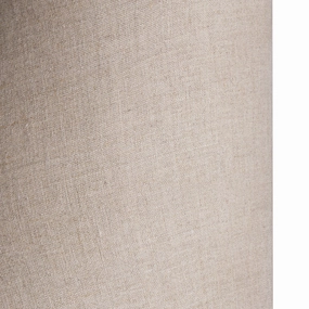 25cm drum in natural linen
