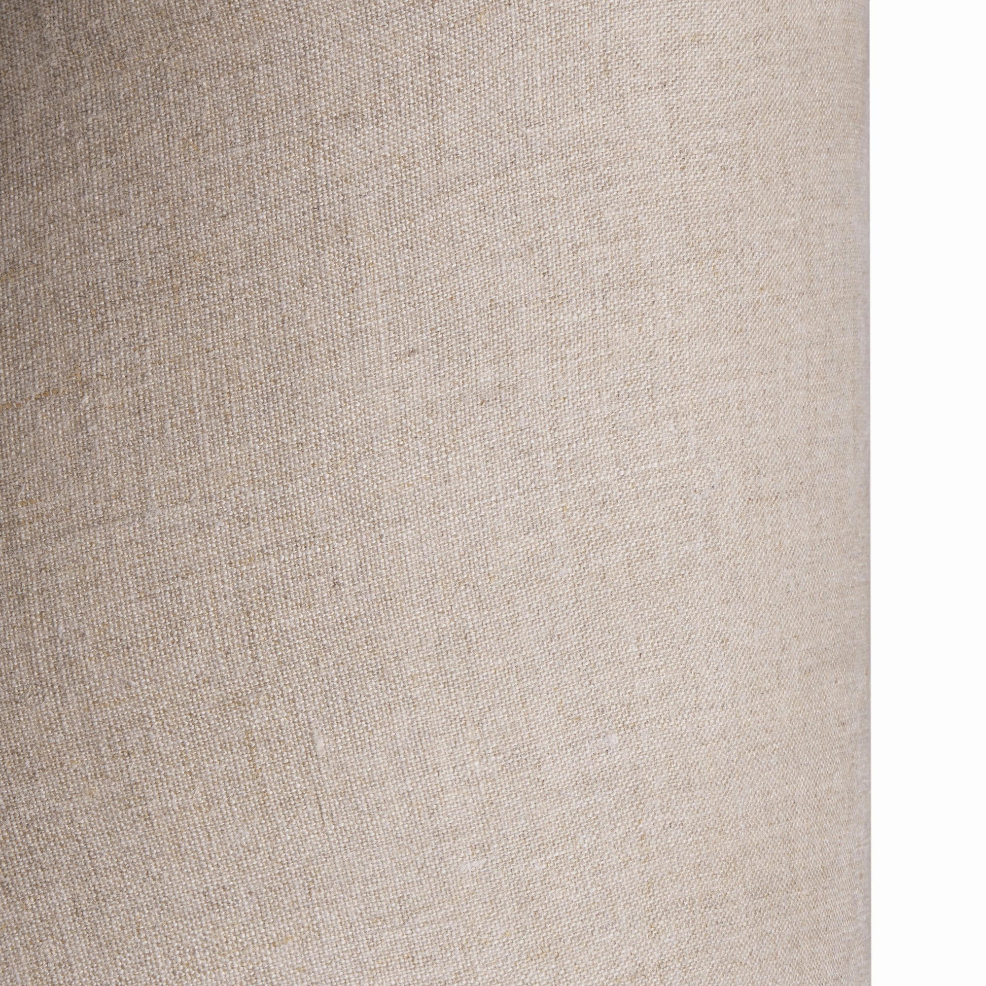 25cm drum in natural linen