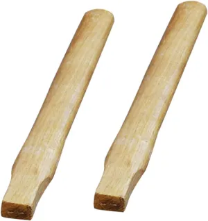 2Pcs Durable Axe Handle Replacement Smooth Surface for Easy Installation for Outdoor Chopping and Camping Convenient Standard High Practicability