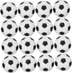 35pcs Mini Soccer Balls Fairy Field Accessory Little Game Party Favor Decorate Doll House Realistic Miniature Footballs Quality Assurance Easy Storage