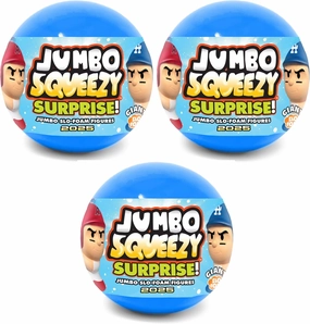 3 Pack - Baseball Jumbo SqueezyMates Capsules - Series 5 Baseball 2025