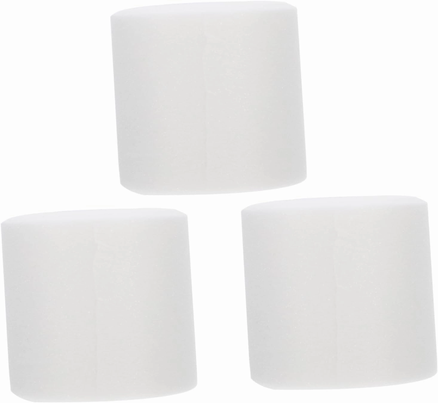 3 Rolls Tape for Muscle Relief Elastic Comfortable and Water Resistant for Athletes and Active Individuals White