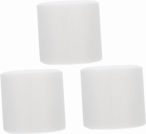 3 Rolls Tape for Muscle Relief Elastic Comfortable and Water Resistant for Athletes and Active Individuals White
