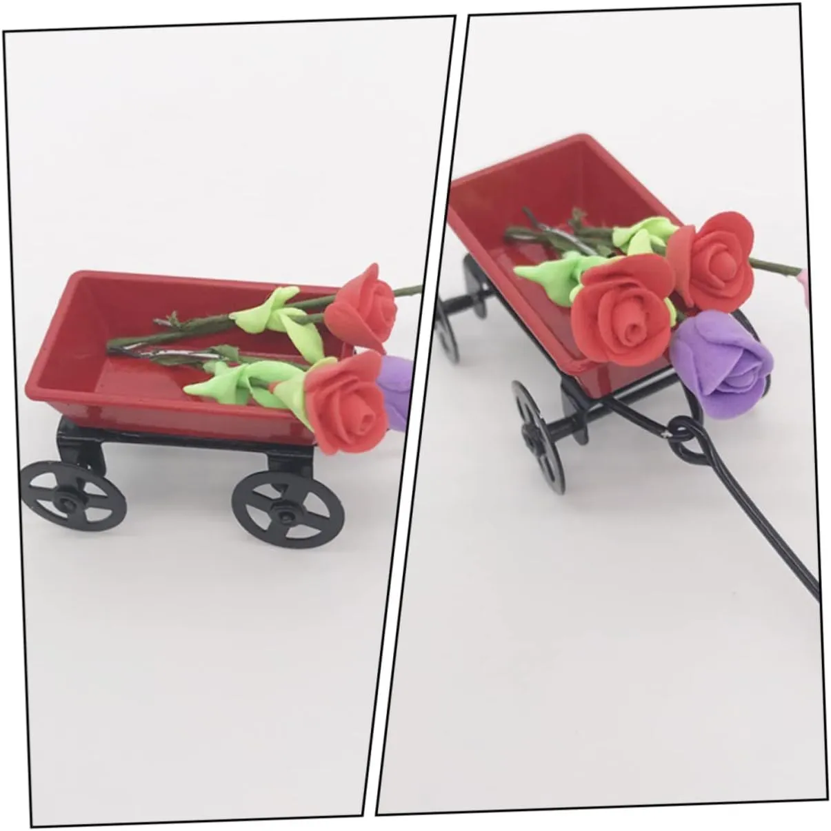 3sets Scale Dollhouse Micro Adornment for DIY Projects Lightweight and Fairy Garden Decor 2pcs*3