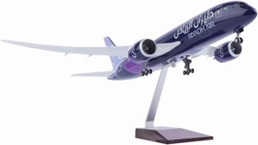 43cm for Boeing 787 Plane Models Jetliner Riyadh Air B787 Model Airplane Collection Static Display Aircraft Model(with Light)