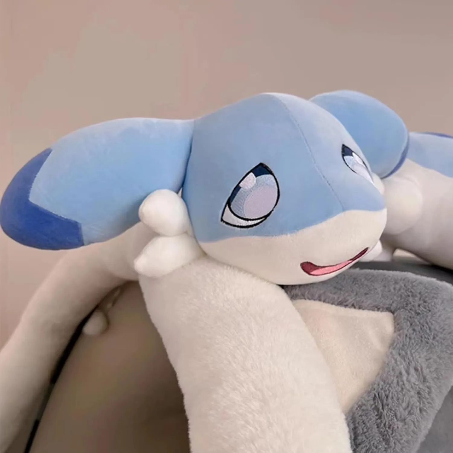 47 Inch Chillet Plush Toys, Giant Soft Chillet Figure Doll, Huggable Stuffed Animal Plushies, Furry Stuffed Animal Pillow, Gifts for Kids Girlfriend (Chillet 47 Inch)…