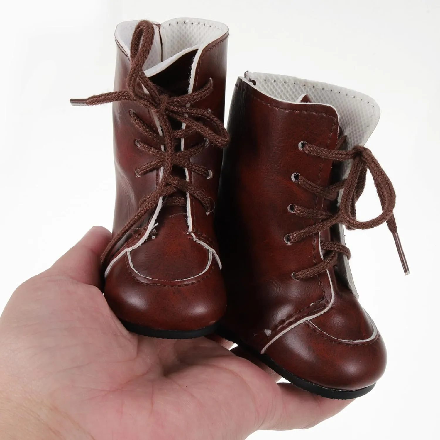 4pairs Realistic Miniature Doll Boots for Micro Landscape Decor for Mini House Scenes Charming Props for Dollhouses and Fairy Gardens