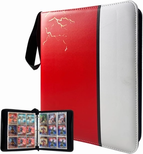 9 Pocket Card Binder with 900 Double Sided Pocket PU Collection Binder - Portable Waterproof Trading Card Storage Bag for Birthday Gifts