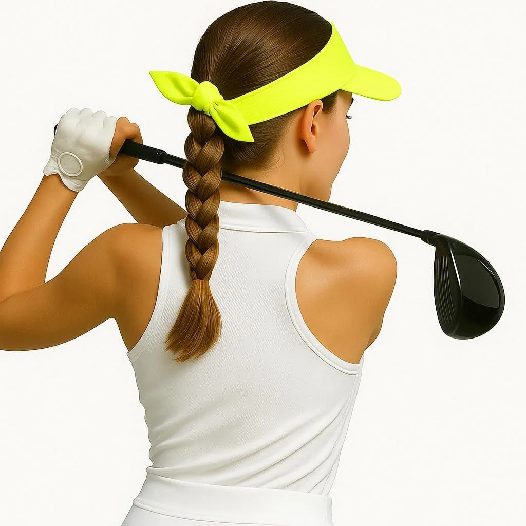 Adjustable Women´s Visor -UV Protection, Lightweight Hat for Golf, Tennis, Running & Outdoor Activities.