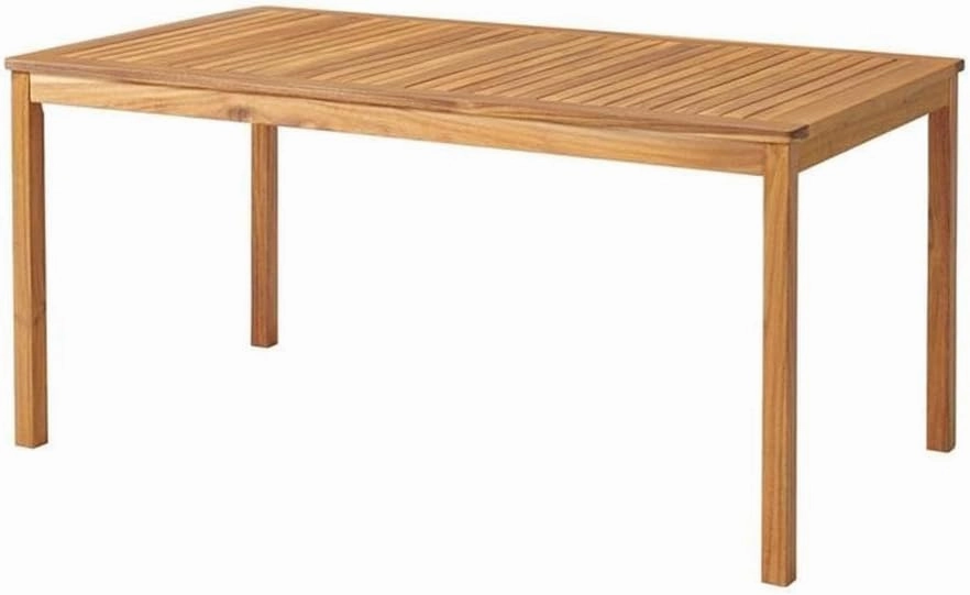 Alaterre Furniture, Okemo Acacia Wood Outdoor Dining Set, 63" W, Natural