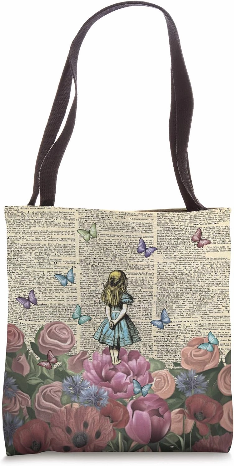 Alice In Wonderland - Wonderland Garden Tote Bag