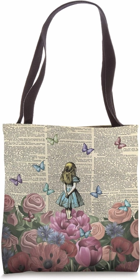 Alice In Wonderland - Wonderland Garden Tote Bag
