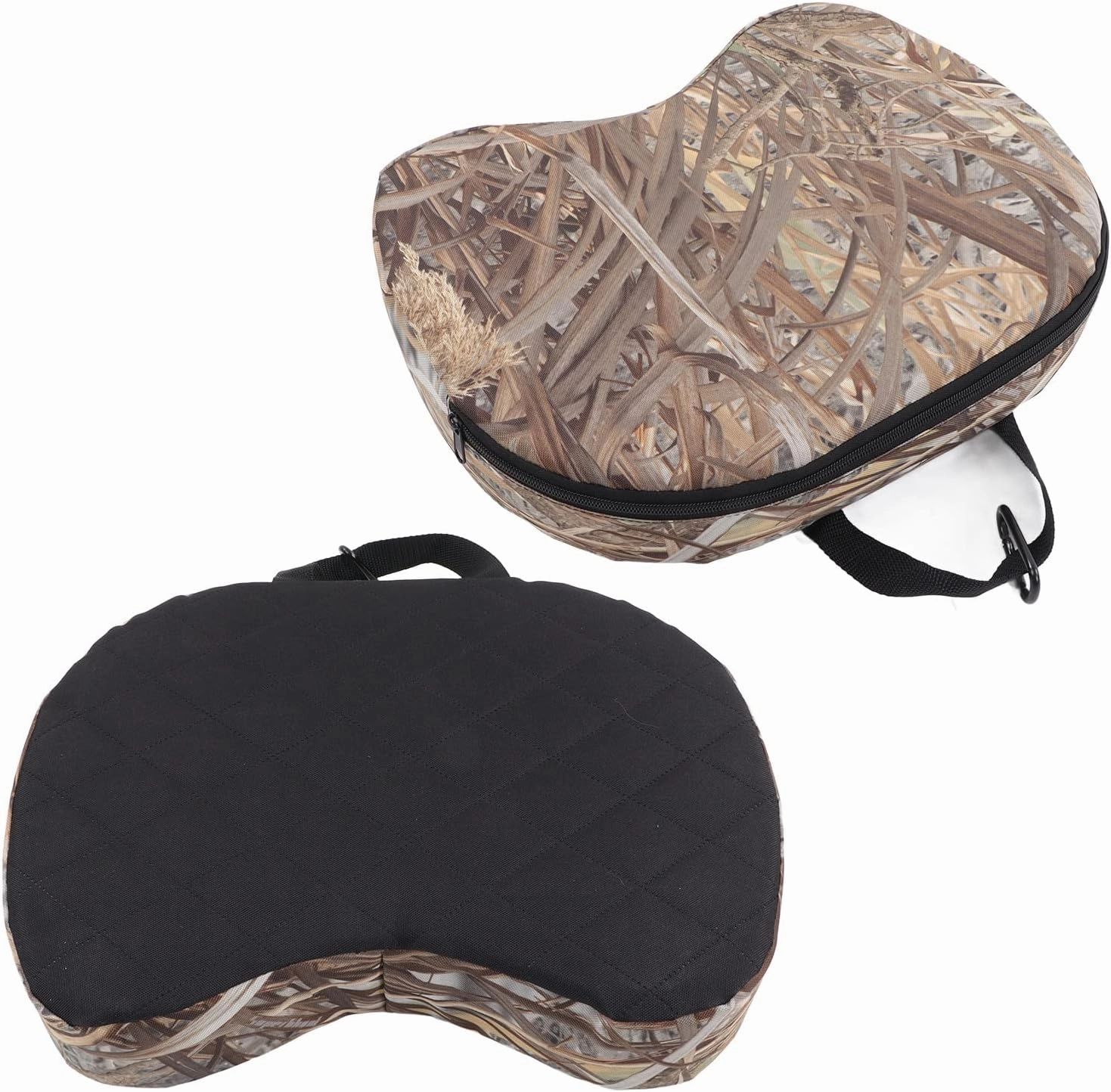 Alomejor Outdoor Sitting Pad, Multi Functional Foam Padded Hunting Seat Cushion Dustproof Zipper for Picnic
