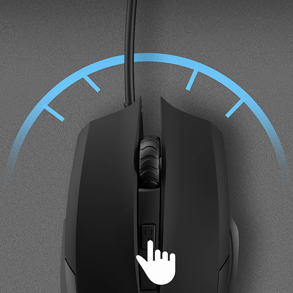 Altec Lansing - GM100 E-Sports Wired Laser Gaming Mouse with RGB Lighting