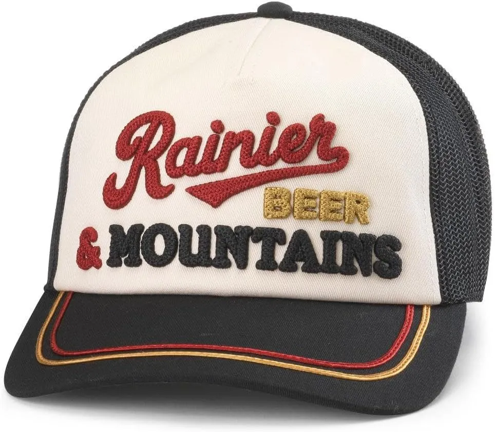 AMERICAN NEEDLE Rainier Beer Unisex Adjustable Snapback Baseball Hat