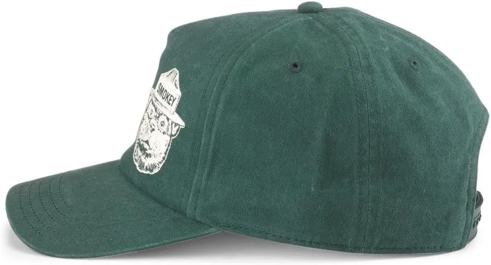 AMERICAN NEEDLE Smokey The Bear Unisex Adjustable Snapback Baseball Hat