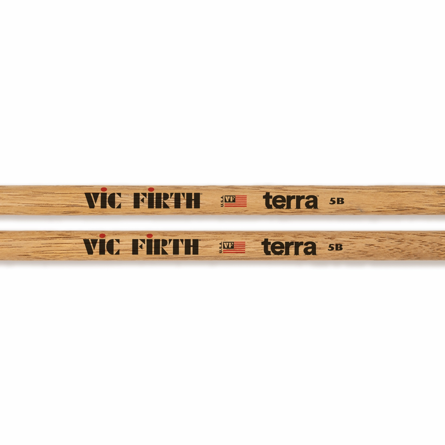 American Classic® 5BT Terra Series Drumsticks, Wood Tip