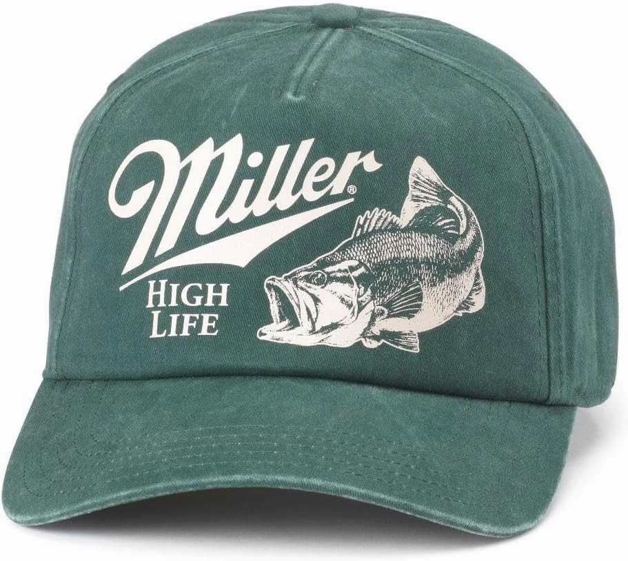 AMERICAN NEEDLE Miller High Life Beer Unisex Adjustable Snapback Baseball Hat