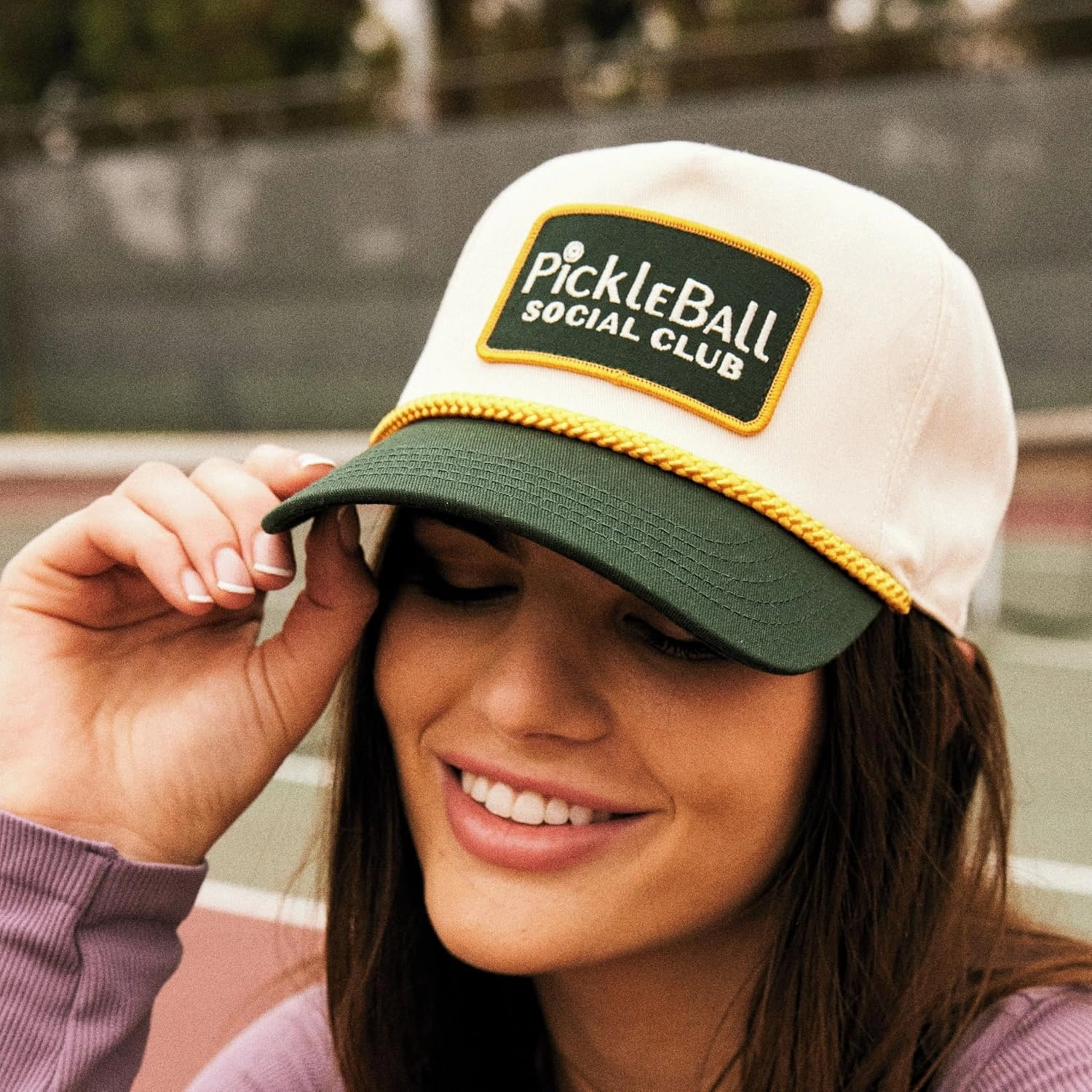 AMERICAN NEEDLE Pickleball Patch Unisex Adjustable Snapback Baseball Hat