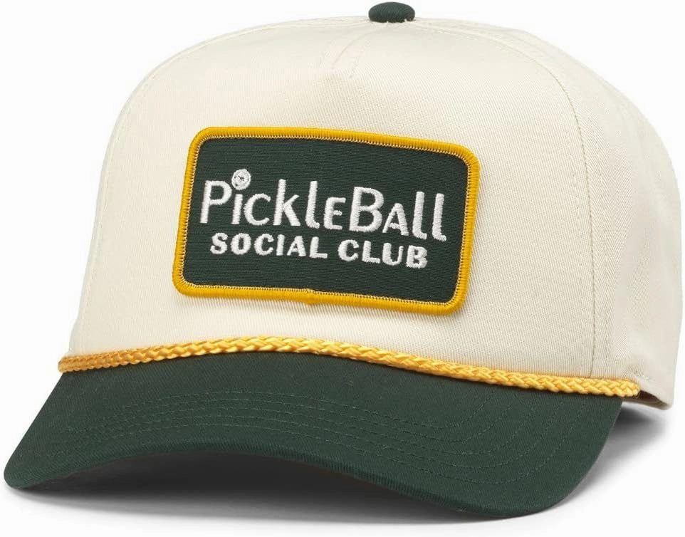 AMERICAN NEEDLE Pickleball Patch Unisex Adjustable Snapback Baseball Hat