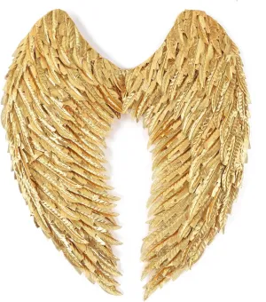 Angel Wings Costume Accessories - Realistic Wings for Adults, Lightweight Adjustable Fairy Wings for Halloween