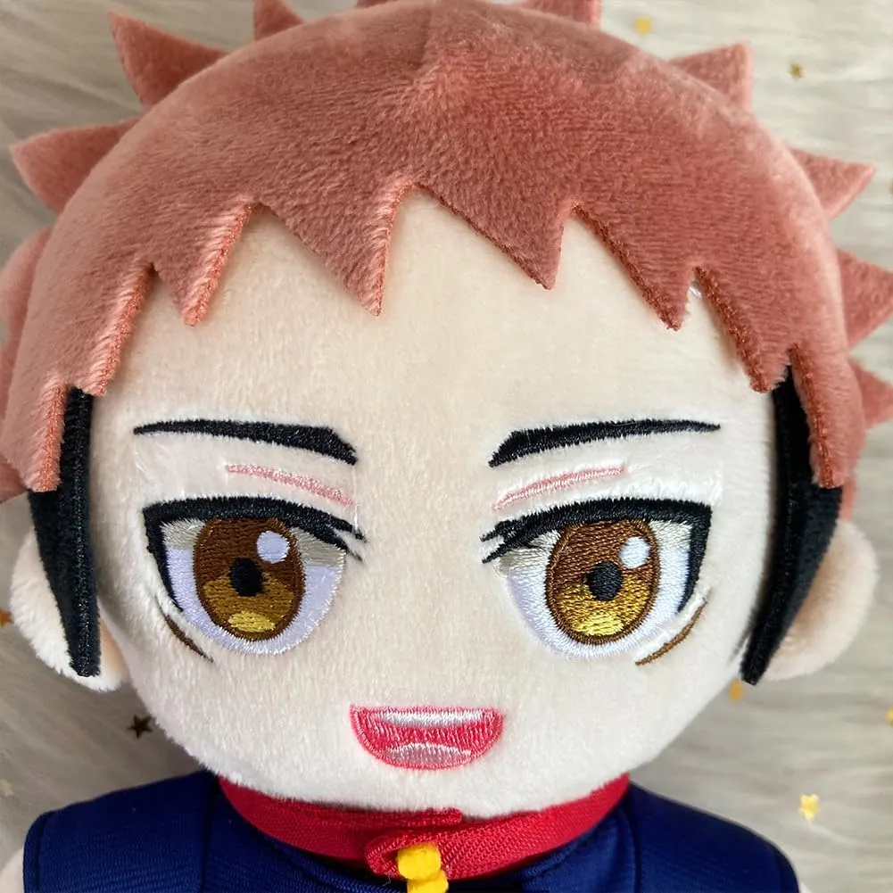 Anime Itadori Yuji Soft Figure 7.87''Anime Soft Stuffed Pillow Cushion for Car Home Sofa Decoration Collectibles Gifts