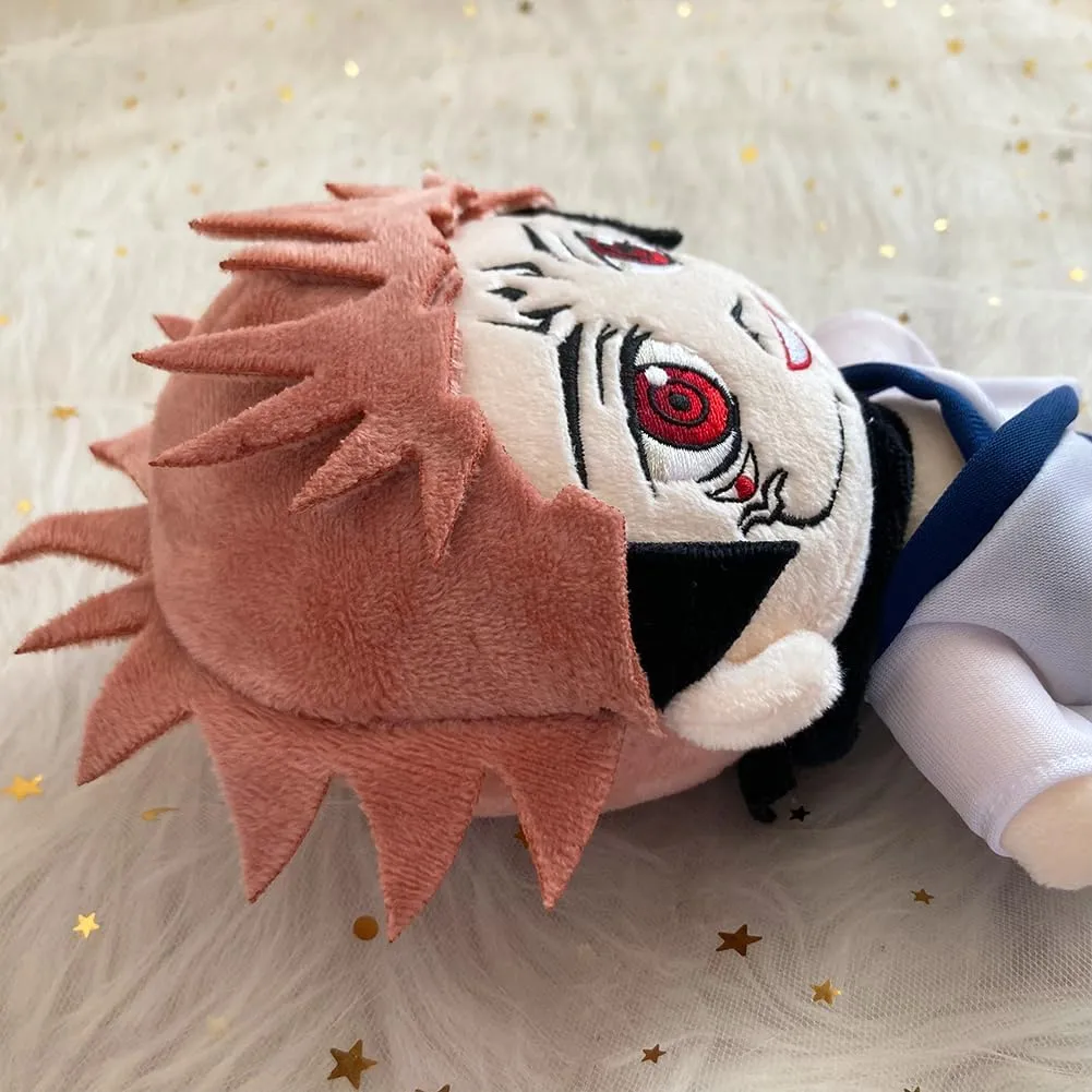 Anime Itadori Yuji Soft Figure 7.87''Anime Soft Stuffed Pillow Cushion for Car Home Sofa Decoration Collectibles Gifts