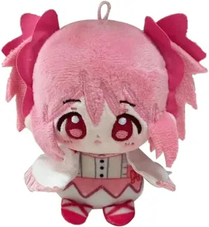 Anime Plush Kaname Madoka Figure Soft Stuffed Throw Pendent Figurine Cute Bags Charm Keychain Gifts 10cm