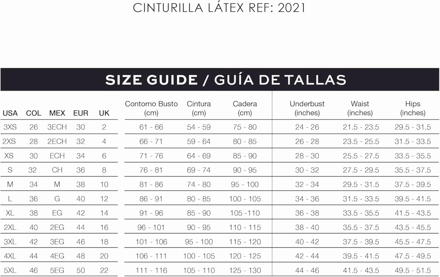 Ann Chery 2021 Latex Waist Trainer for Women | Colombian 3-Hook Waist Cincher | Body Shaper 2-Pack Set for Daily & Sport Use