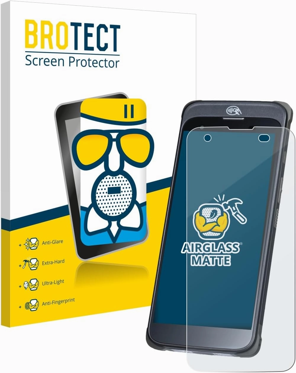 Anti-Glare Glass Screen Protector Matte Compatible with Orderman 10 - Anti-Scratch 9H Protection Film