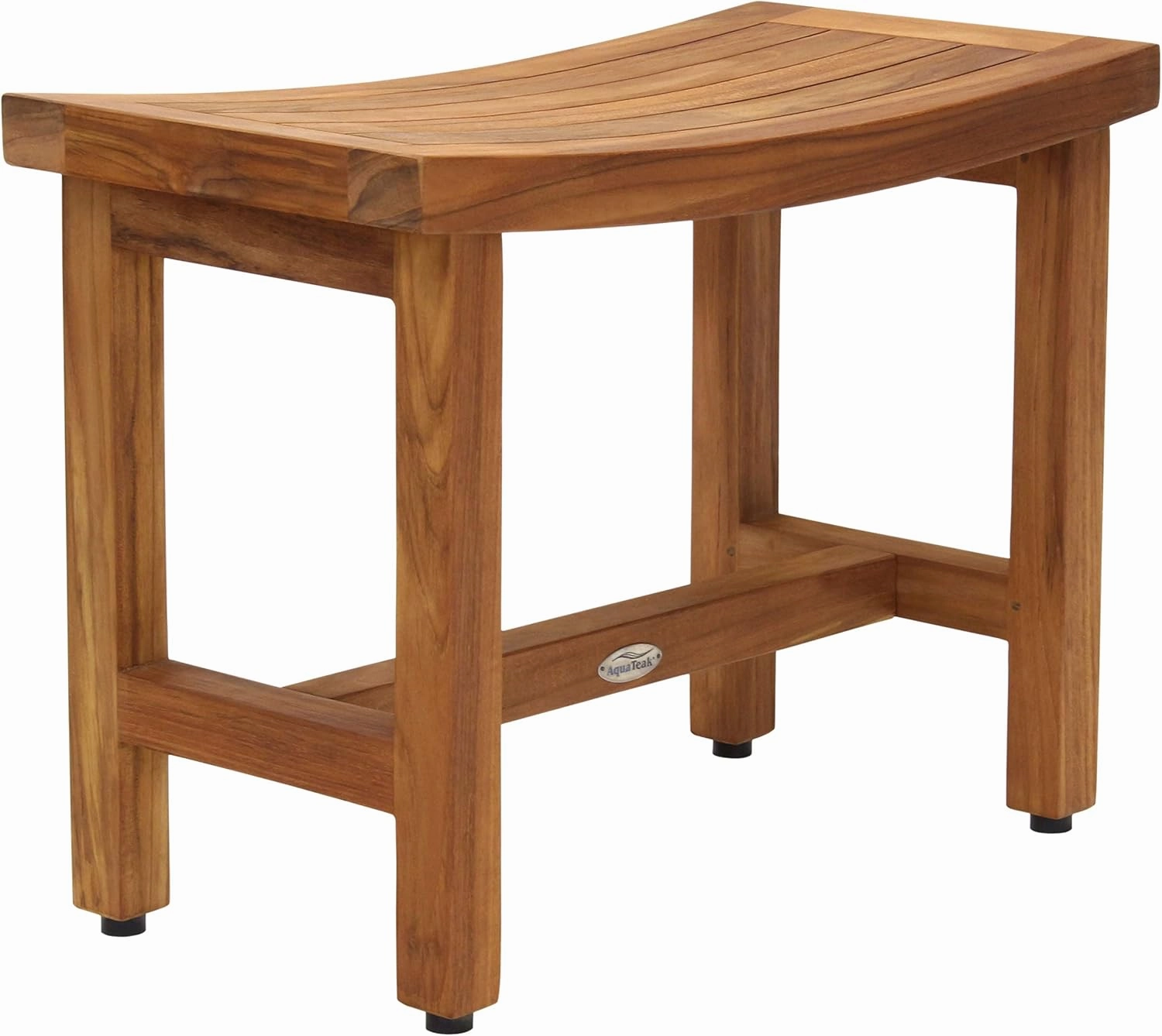 AquaTeak Patented 24" Sumba Lotus Teak Shower Bench