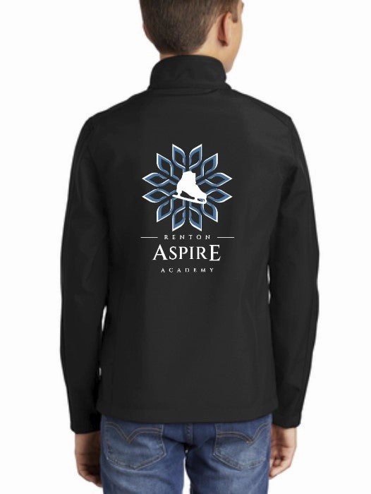 Aspire Academy Unisex Full Zip Core Soft Shell Jacket