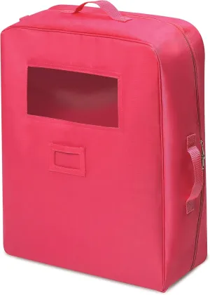 Badger Basket Double Doll Travel Case with Storage | Fits 18Inch Dolls | Includes Two Beds, Blankets, and Travel Handle