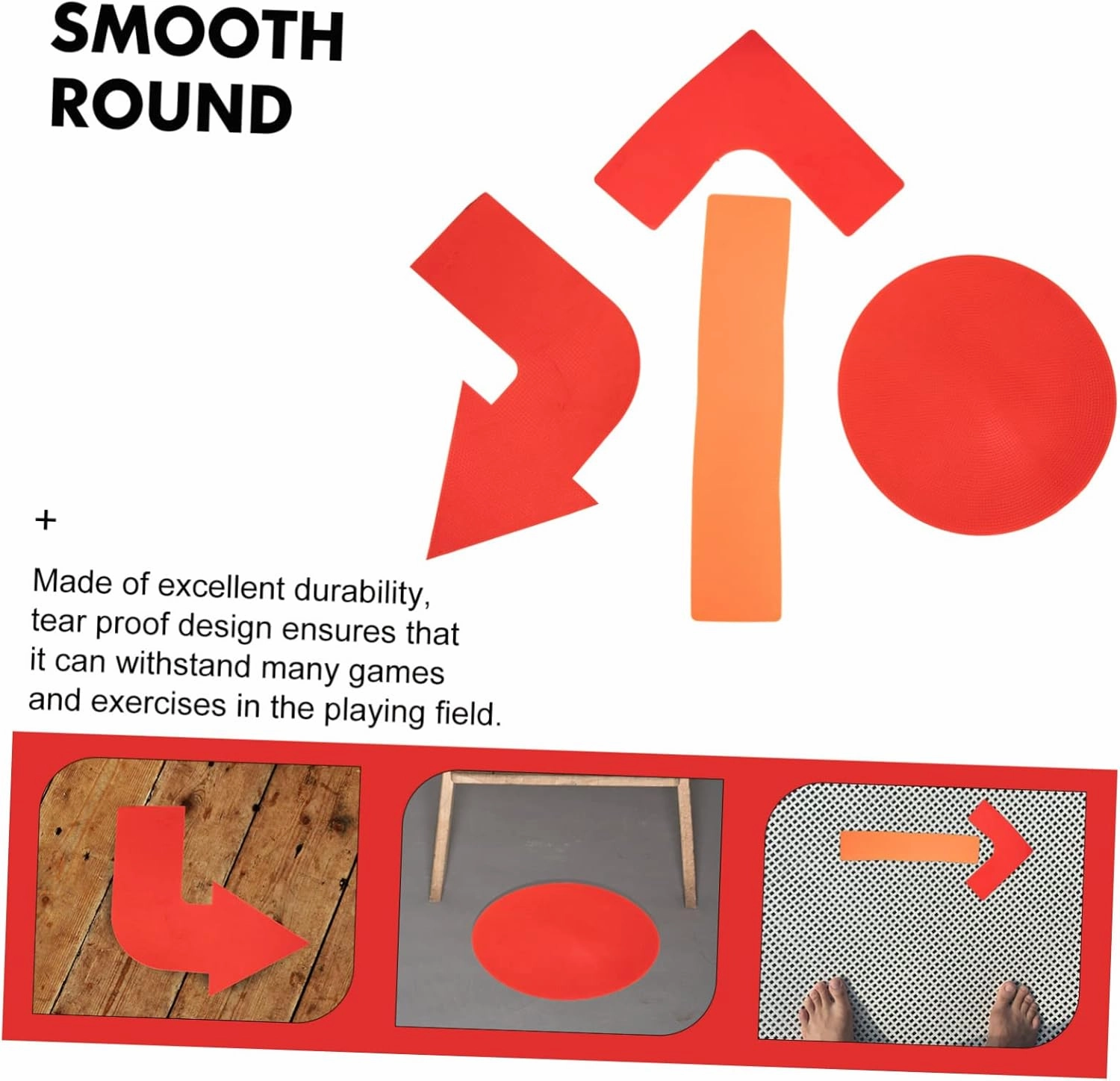 balacoo Directional Marker Spot Marking Pads Rectangular Marker Markers for Gym Floor Bulk Markers for Classroom