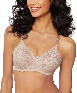 Bali Women's N Smooth Stretch Lace Underwire Bra Df3432